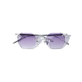 A.M. 48mm Hexagon Sunglasses | Purple