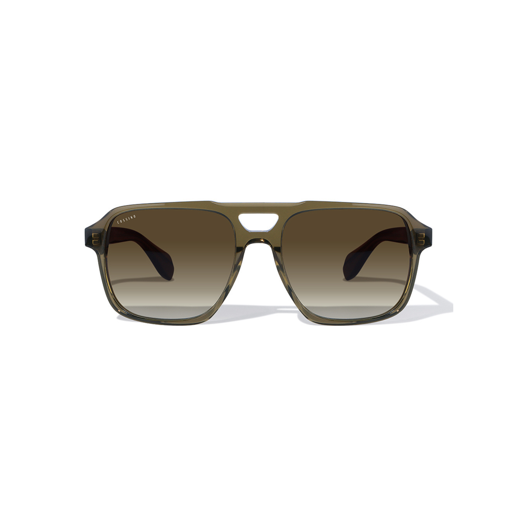 Versailles 56mm Aviator Sunglasses | Green
