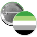 Aromantic Pride Pinback Button