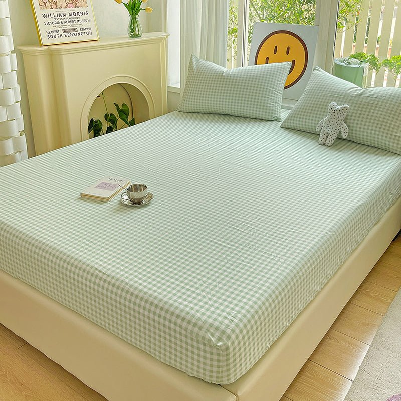 Assorted Gingham & Plaid Bed Sheets