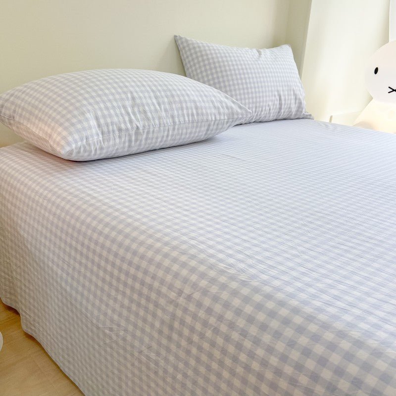 Assorted Gingham & Plaid Bed Sheets