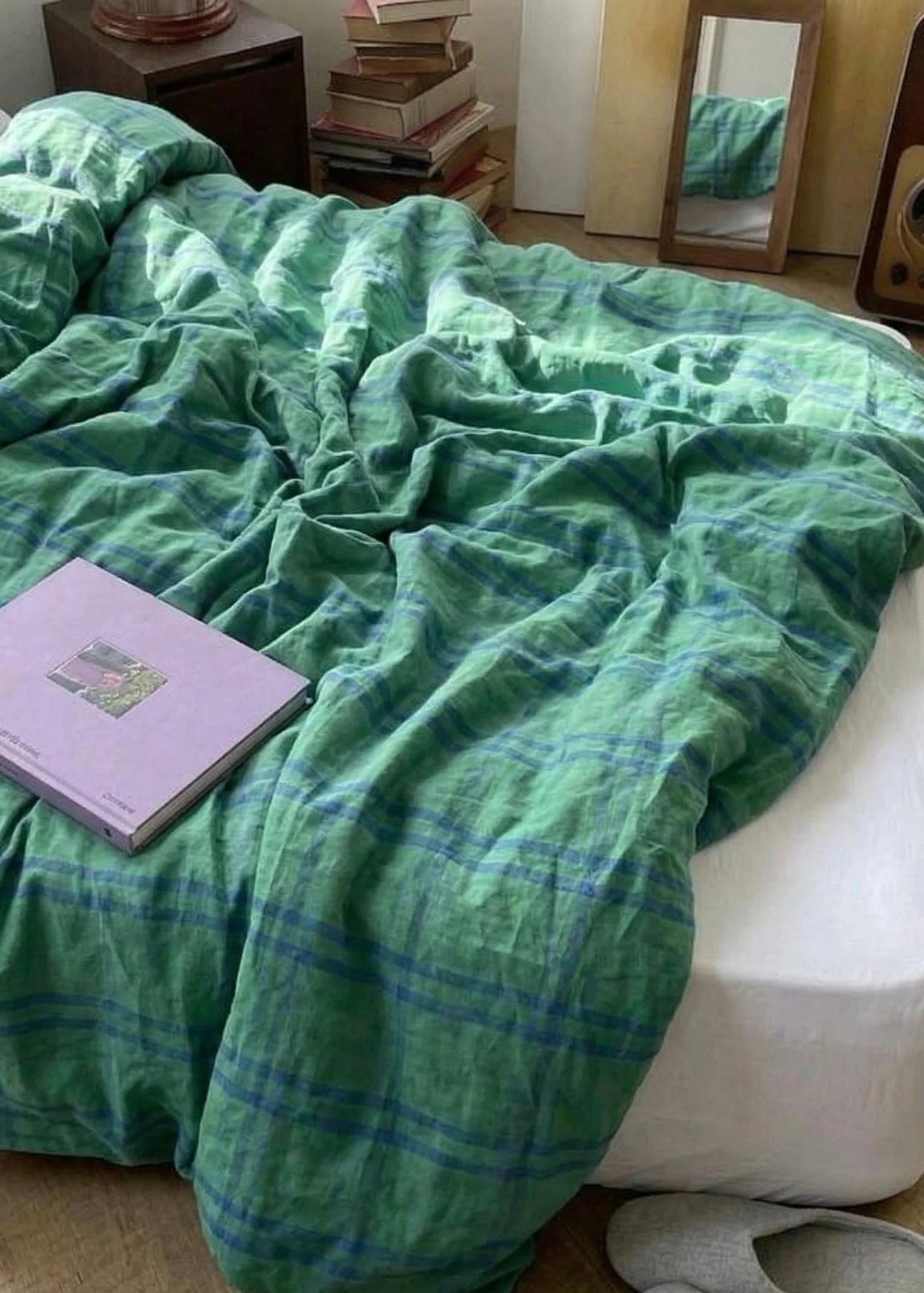 Assorted Washed Cotton Striped Duvet Cover