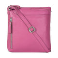 Leather Crossbody Bags for Women - Ladies Sling Handbags - Medium Cross body Purses Handbags - Purses For Women
