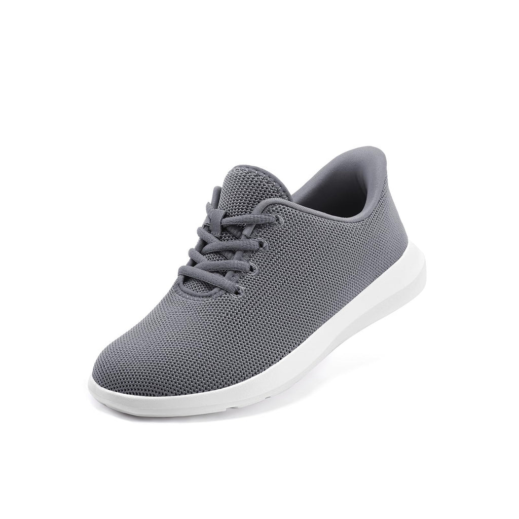 Rihero Womens Walking Shoes Comfortable Non Slip Tennis Shoes Athletic Gym Shoes Lightweight Fashion Sneakers Grey Size 7