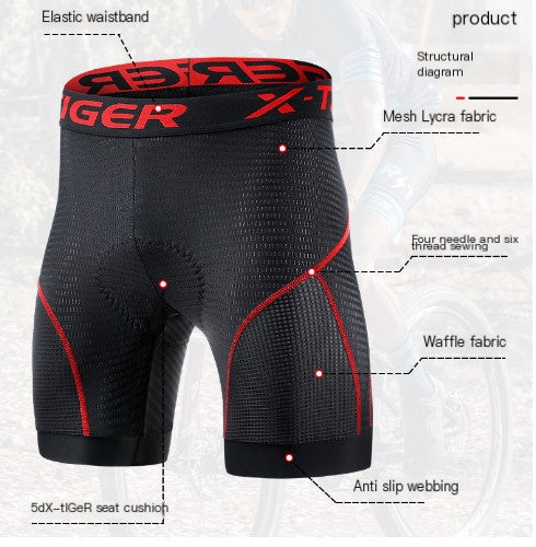 Men's Fitness Shorts - Three-Quarter Compression Pants