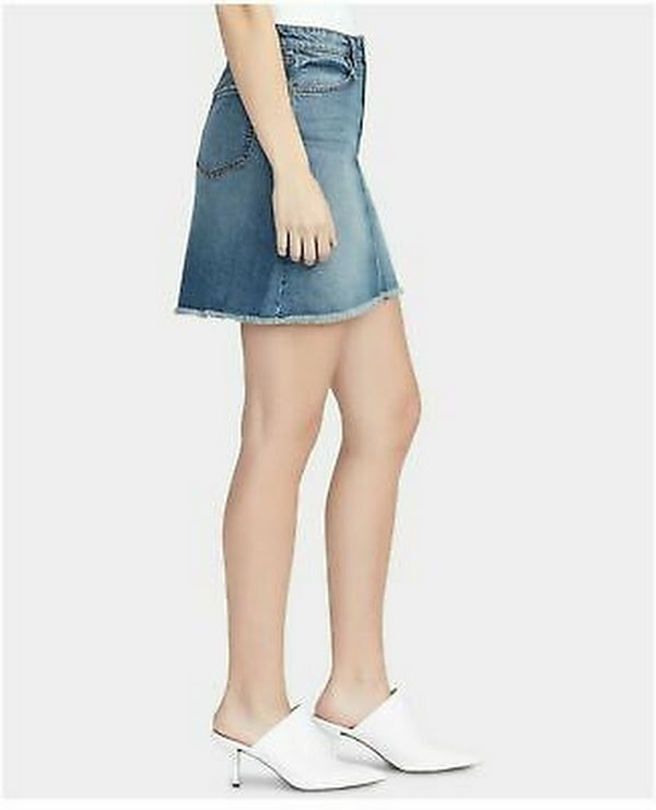 William Rast a-Line Denim Skirt