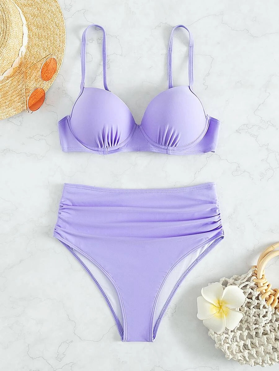 New Women's Floral Bikini Swimsuit - Sexy Two-Piece