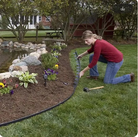 Lawn Isolation Thickened Retaining Flat Noodles