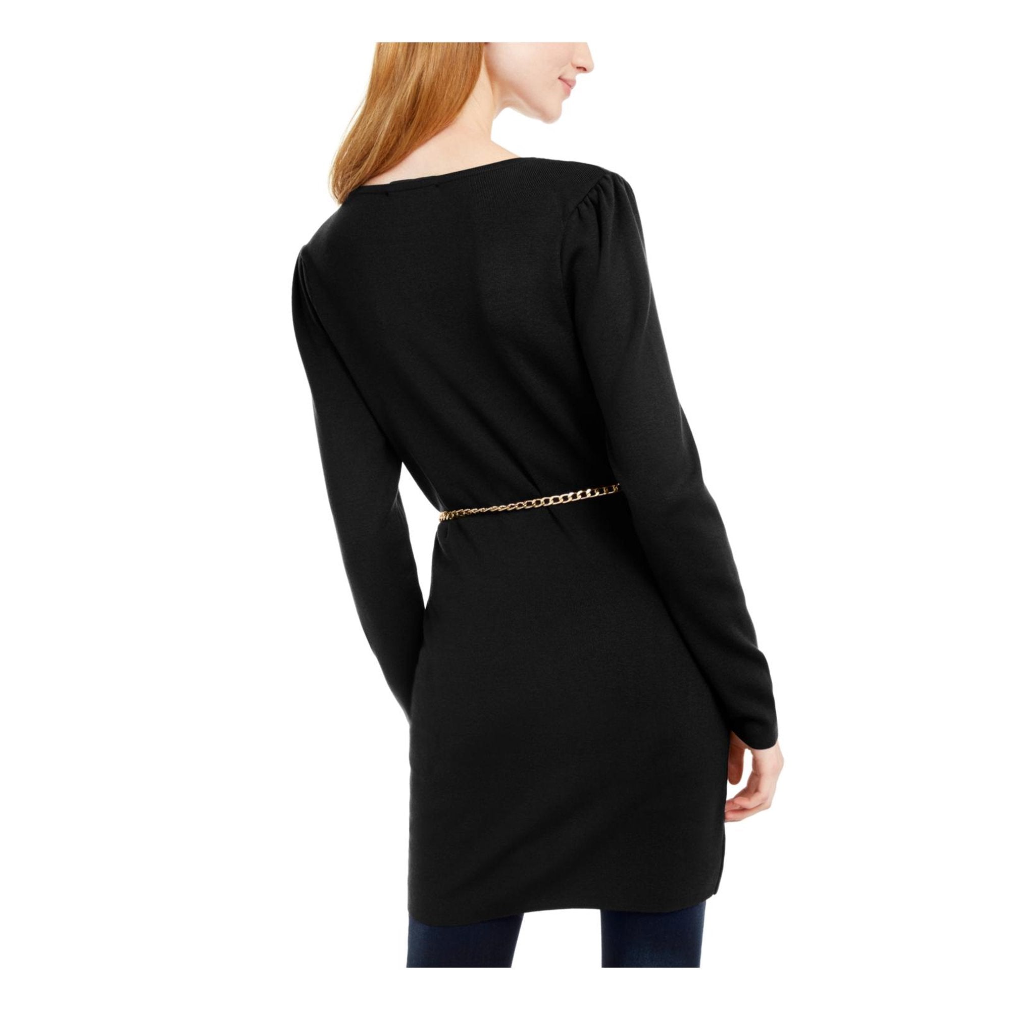 INC Womens Knit V-Neck Sweaterdress, Size XL
