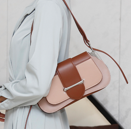 Crossbody Handbag, Saddle Bag, Small Square Bag
