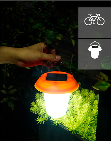 New Solar-Powered LED Camping Lantern and Emergency Light