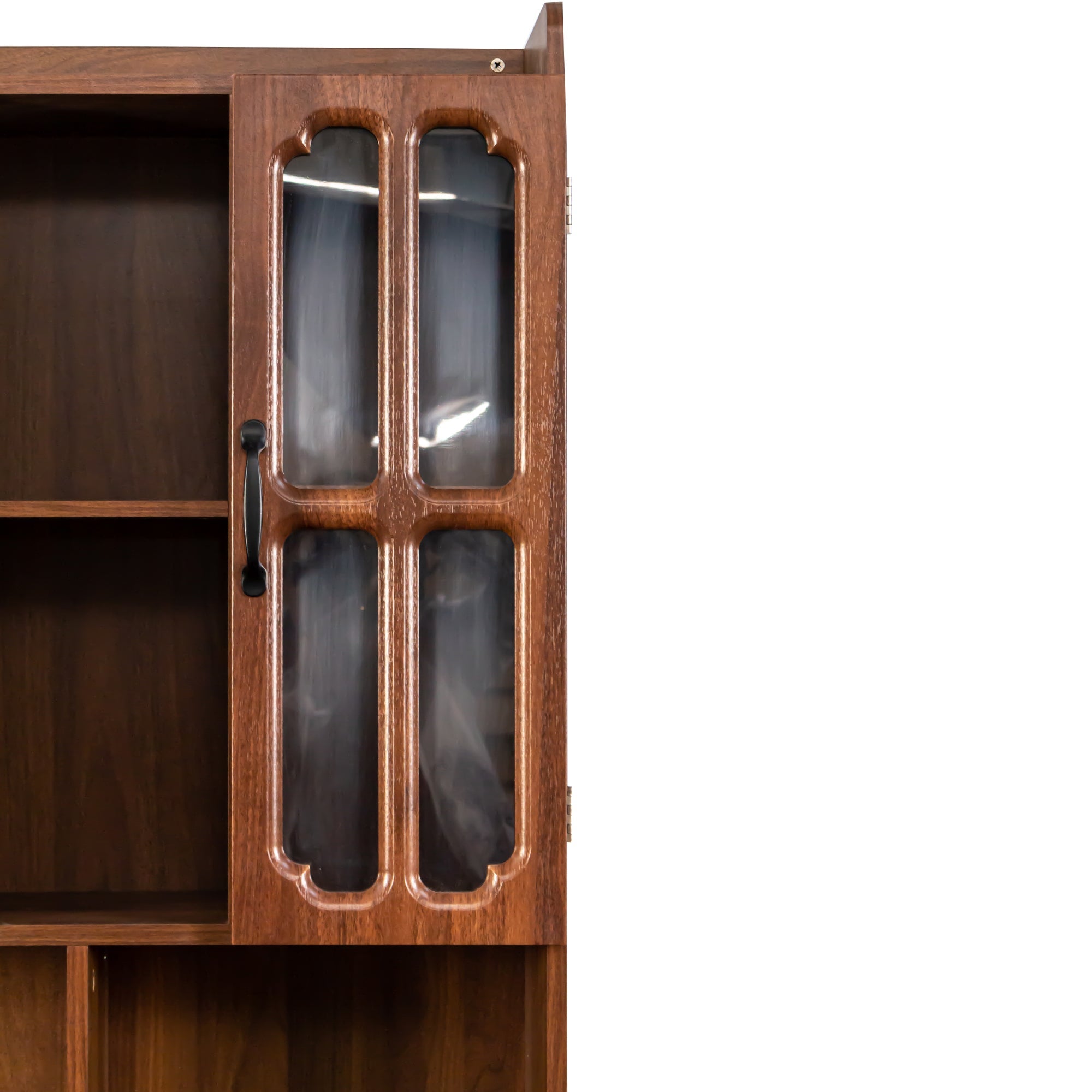 L-Shaped Corner Computer Desk  for Home Office or Study desk, Study Modern Style Table with Drawers, Bookshelf & Hutch, 2-in-1 L-Shaped Design, Large Working Space