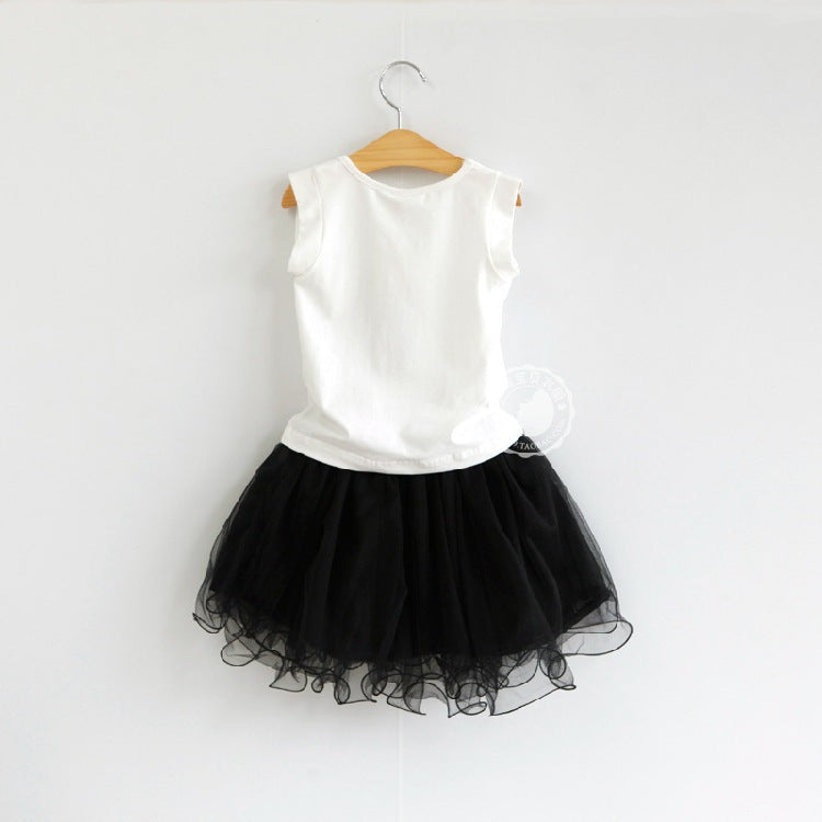 Sequin Bow T-Shirt, Perfume Bottle T-Shirt, Skirt Set