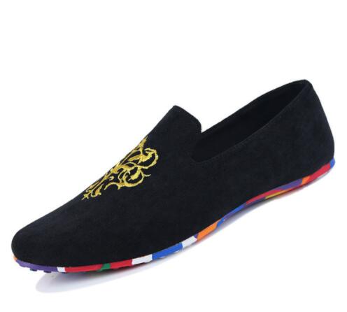 Embroidered Men's Shoes
