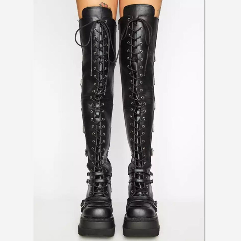 Plus Size Over Knee Boots - 2020 Winter New Style