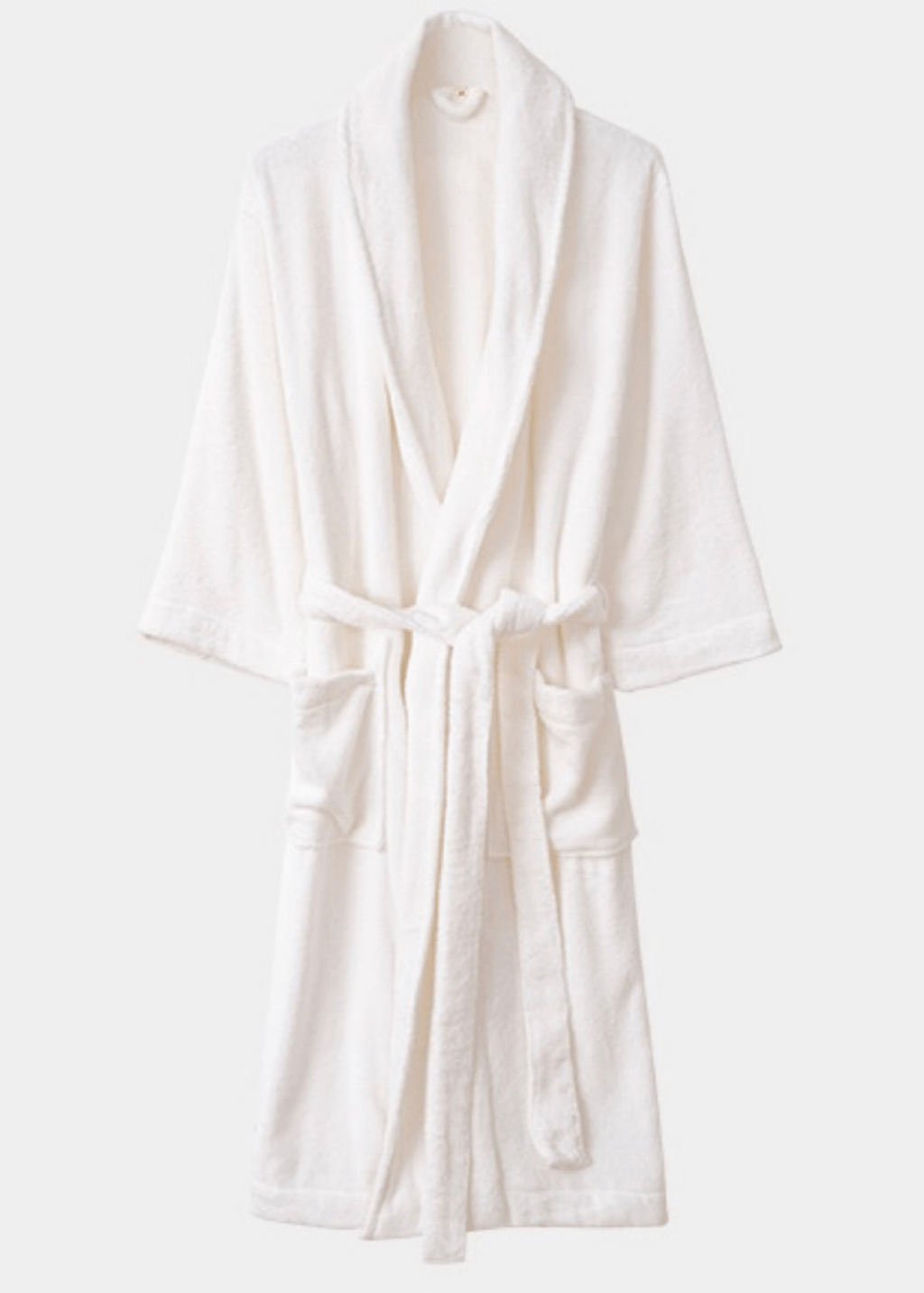 Classic Ultra-Soft Absorbent Cotton Bathrobe / Dark Gray