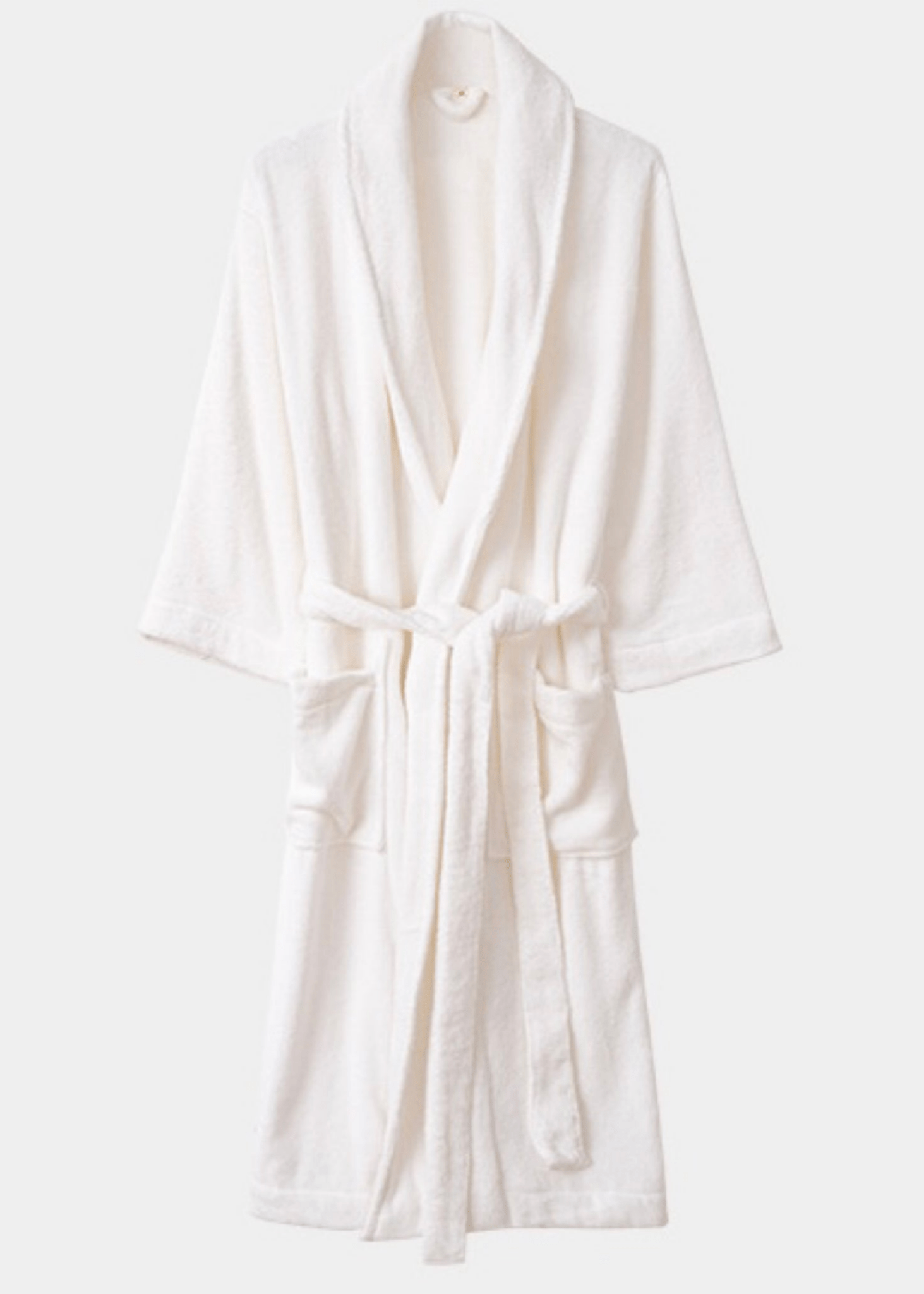 Classic Ultra-Soft Absorbent Cotton Bathrobe / Dark Gray
