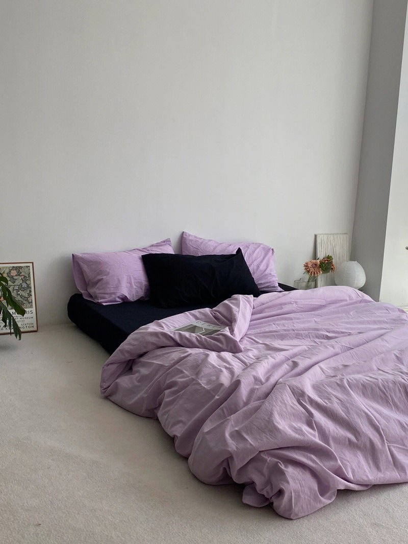 Barbie Pink Washed Cotton Bedding Set