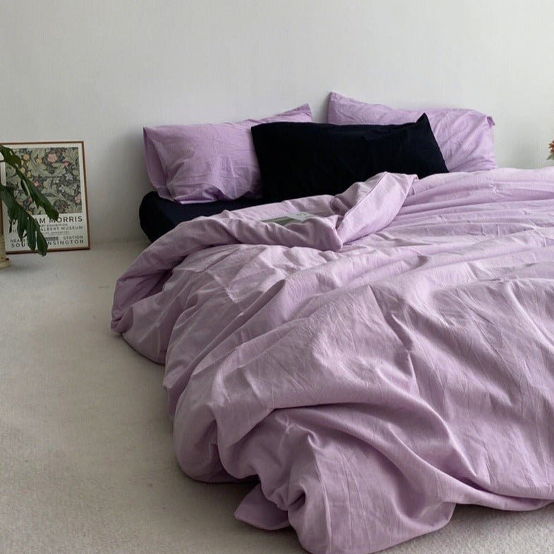Barbie Pink Washed Cotton Bedding Set