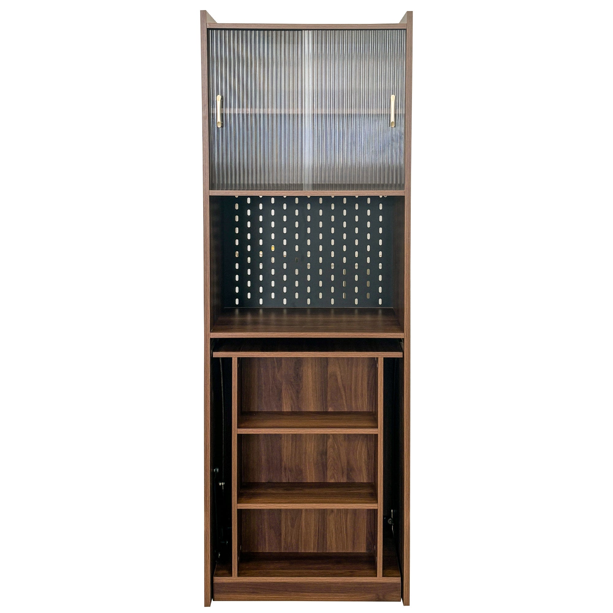 Folding Desk with Storage, Space-Saving Foldable Computer Desk for Small Spaces, Writing Study Table for Home Office, Bedroom, Dorm, Apartment