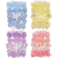 Petunny 40Pcs Hair Clips Hair Bows Barrettes Set for Baby Girls Kids Girls Teen Fabric Random Color Suitable for Any Hairstyle