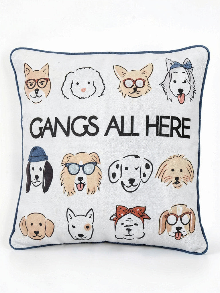 Lacourte Gangs All Here Pillow