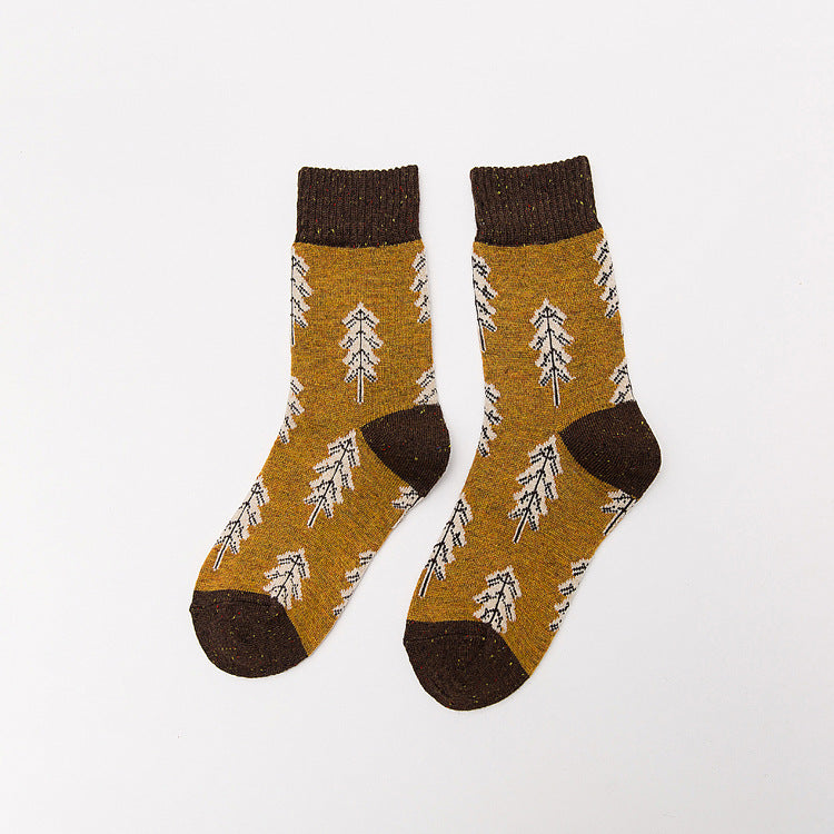 Thickened Wool Tube Socks for Women
