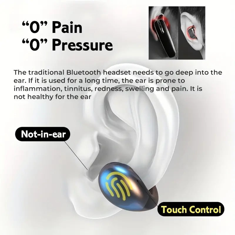 S19 Wireless 5.3 Air Conduction Headset with HiFi Bass