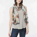 Cejon Women?s Degas Bouquet Pleated Scarf