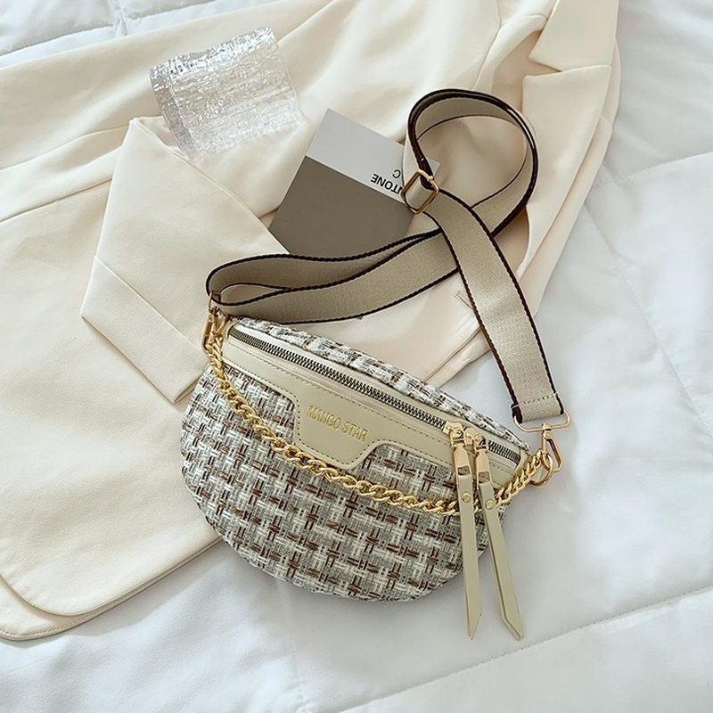 Knitted Waist Bags for Women - Crossbody and Fanny Packs