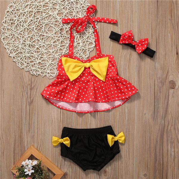 New Girls' Baby Bikini Swimsuit Beachwear for Kids