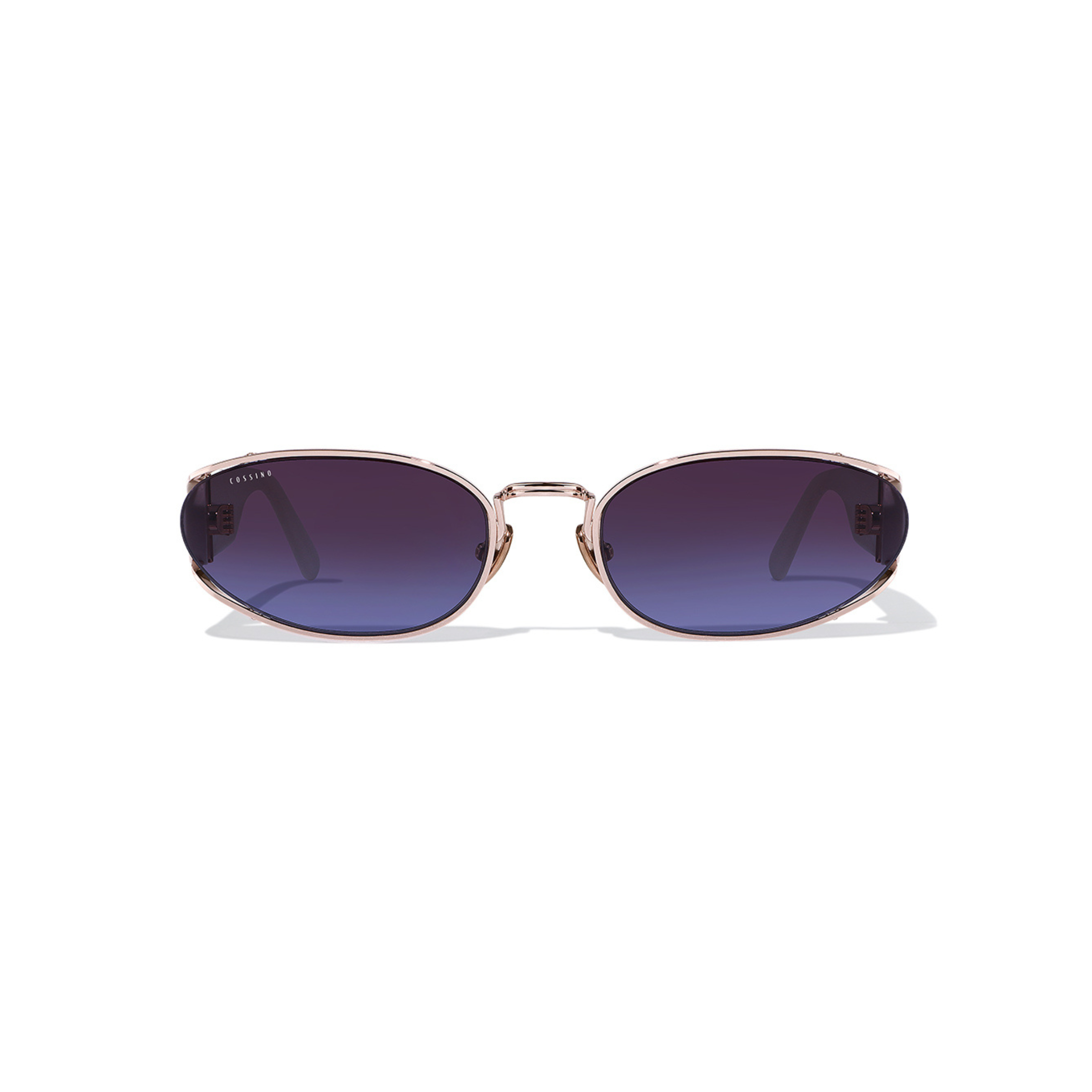 Bisou 60mm Oval Sunglasses | Purple