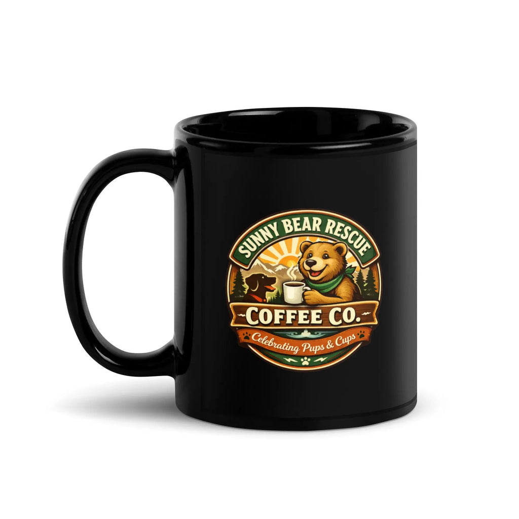Black Glossy Mug