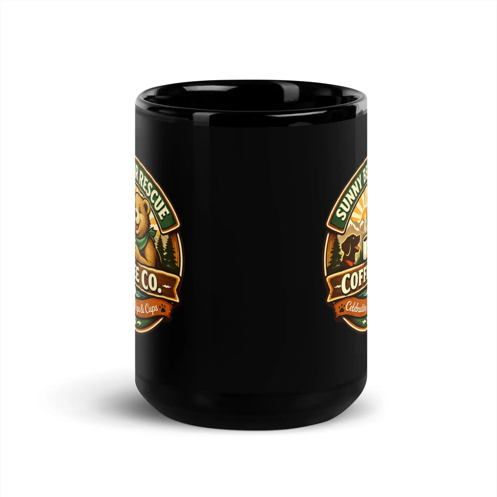 Black Glossy Mug