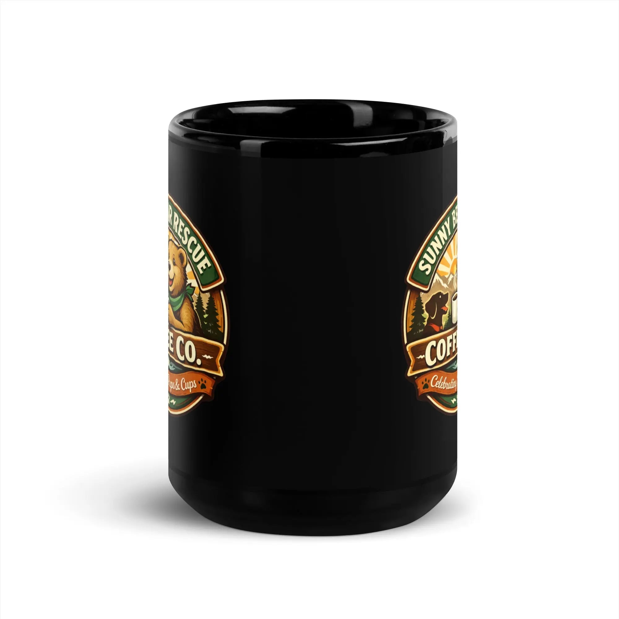 Black Glossy Mug