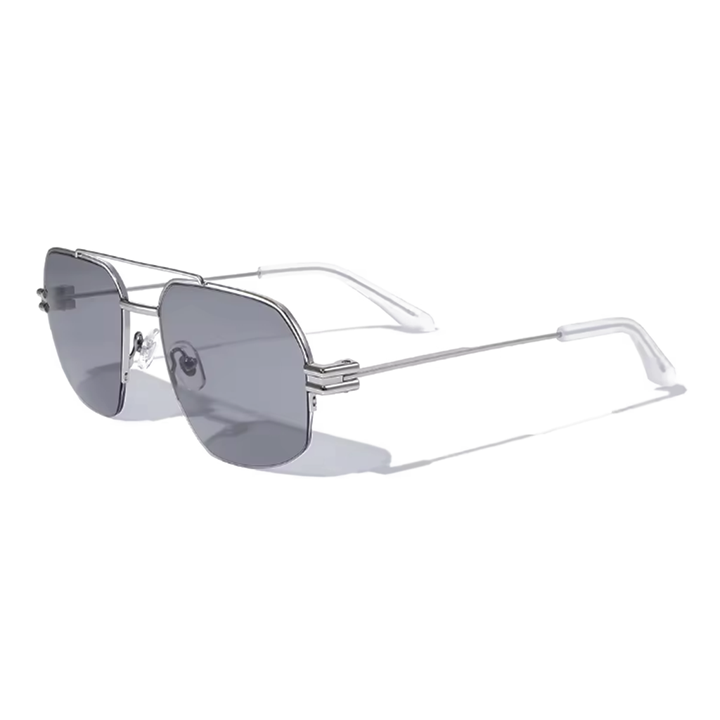 Bold Black 56mm Aviator Sunglasses | Black