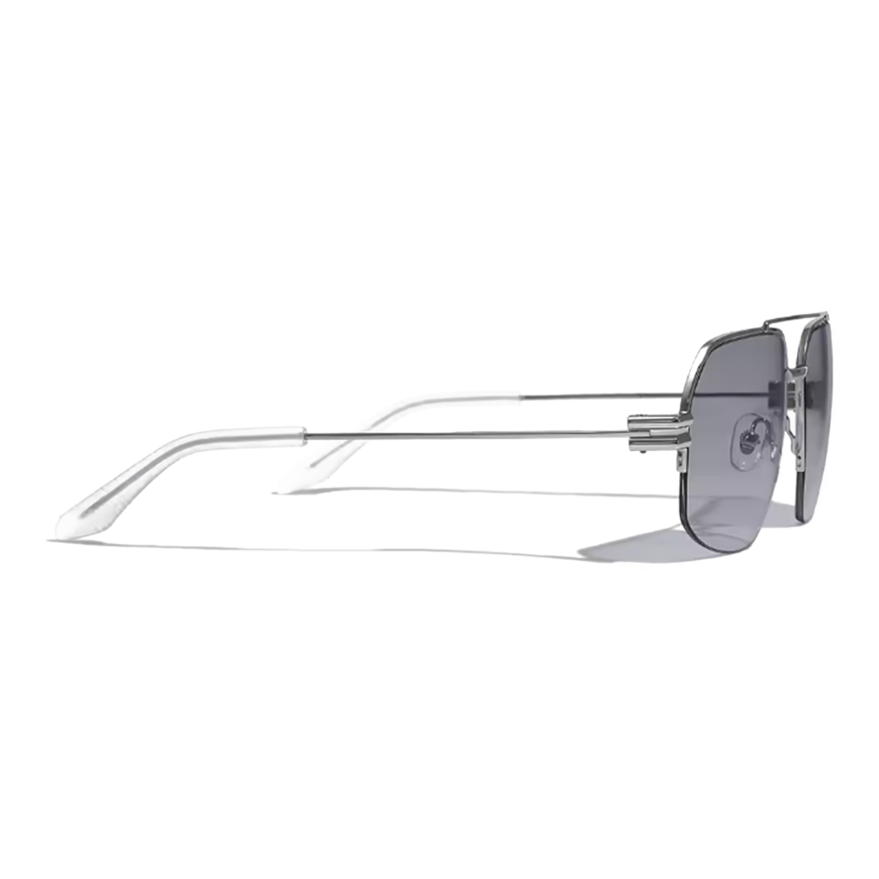 Bold Black 56mm Aviator Sunglasses | Black