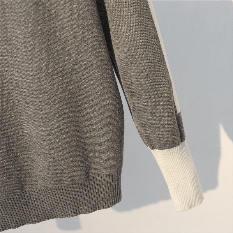 Fashionable Plus Size Sweater Knit Set for Women