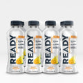 Ready® Sports Drink Light Low Calories No Added Sugars Real Food Carb Source for Energy Four Electrolytes for Hydration Super Fruits B Vitamins 16.9 Fluid Ounces 12 Pack (16.9 oz Mango Lemonade)