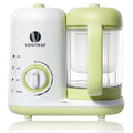 Ventray Baby Food Maker Puree Food Processor Steamer Blender Cooker Warmer Machine for Toddlers Baby All-in-one Auto Cooking Easy Clean and BPA-Free - Green