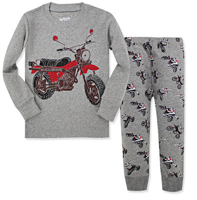 2019 New Train Kids Outfit - Cotton Long Sleeve Set