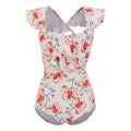 2020 New Women’s Floral Ruffle Bikini Swimsuit