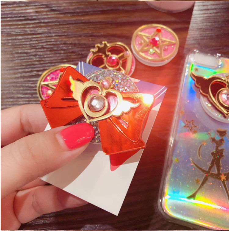 Sailor Moon Transformation Device Phone Holder (Ring)