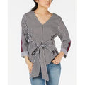 Almost Famous Juniors Tie-Front Top