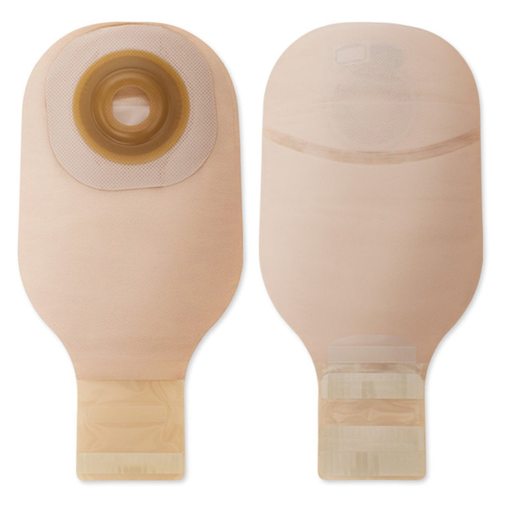Premier™ Flextend™ One-Piece Beige Ostomy Pouch, Pre-cut to Fit 25 mm Stomas 8662