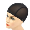 YANTAISIYU 1 Piece Wig Cap Black Mesh Wig Cap Non-slip Wig Cap Elastic Band Wig Caps for Making Wig