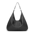 ASBEFORE Hobo Bag for Women Leather Tote Bag Shoulder Purse Handbag with Zipper