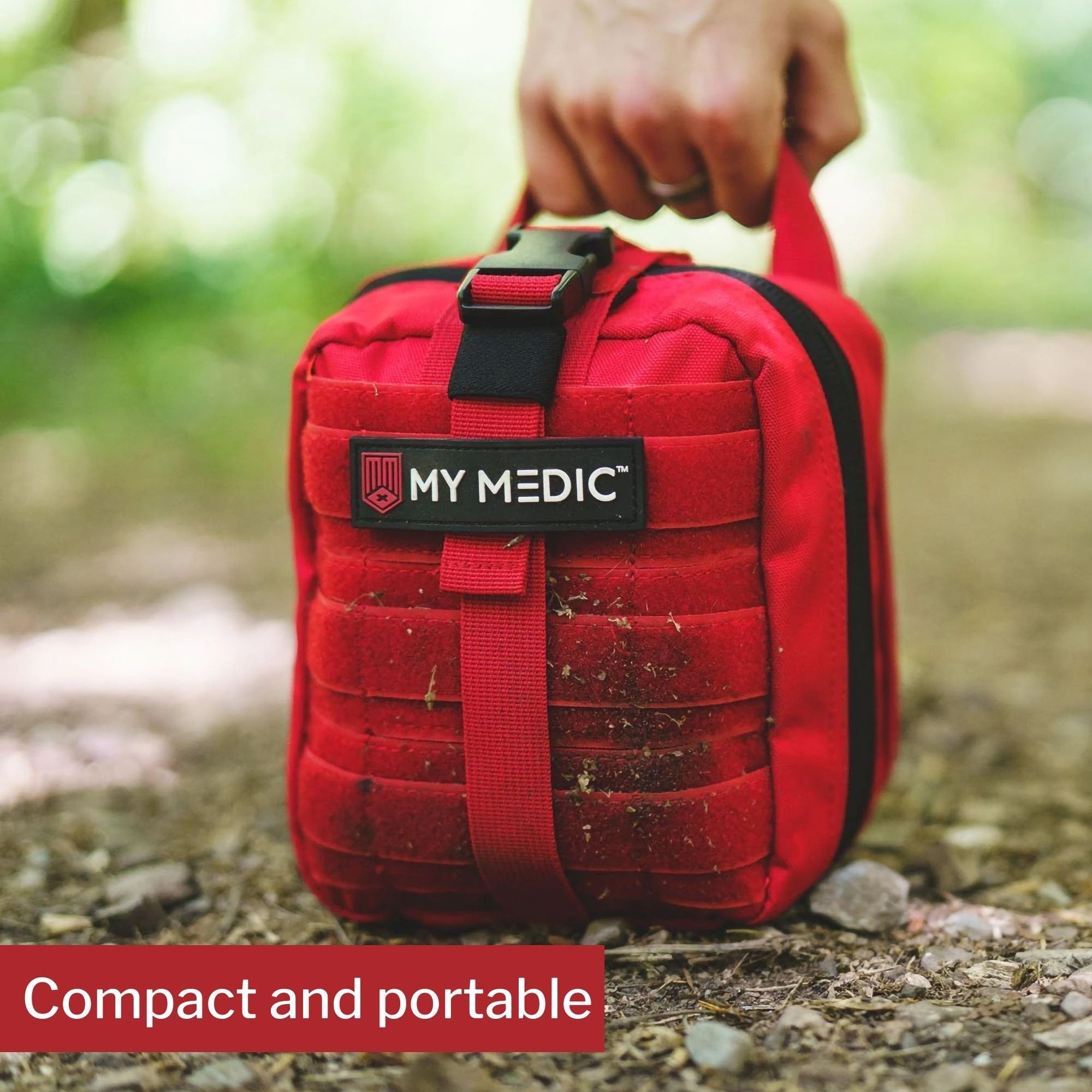 My Medic MYFAK First Aid Kit, Medical Supplies for Survival, Red MM-KIT-U-MED-RED-STN-V2