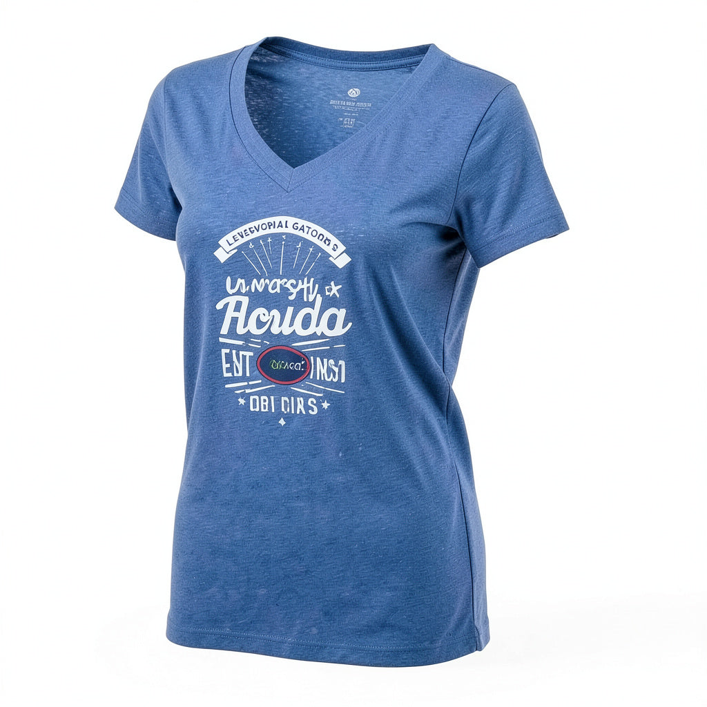 Levelwear NCAA Florida Gators Adult Women Anthem Entice Ladies Tee, Small