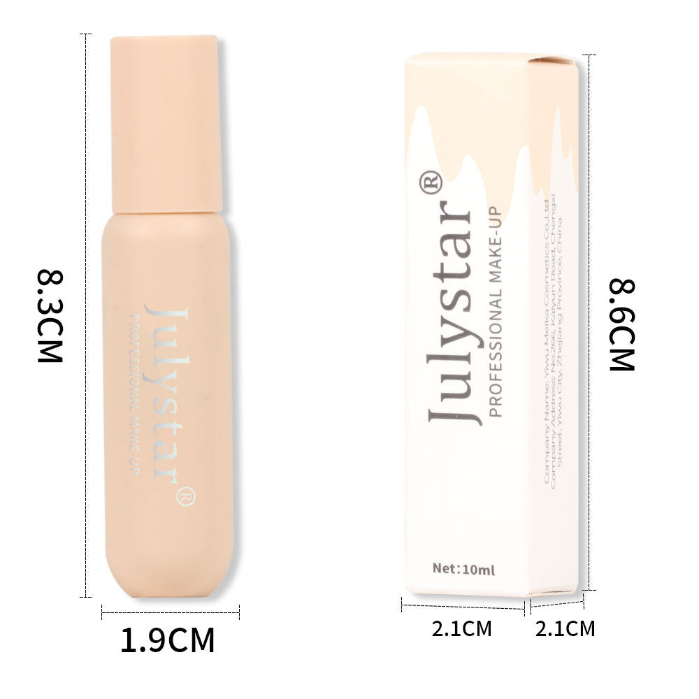 Julystar Full Coverage Liquid Foundation Concealer (6 Colors)